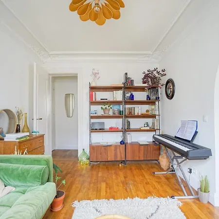 Bright Apartment With Nice Decoration In Paris * Paris